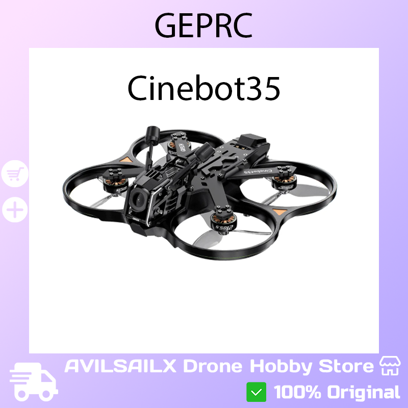 Drone Kit Beginner - GEPRC Cinebot35 O4Pro 3,5-дюймовый FPV-дрон для