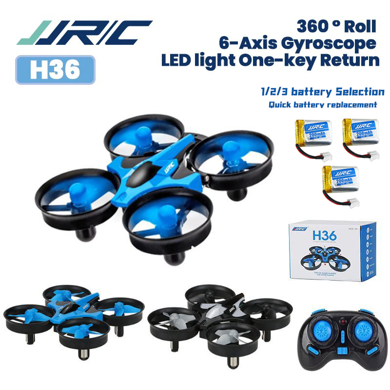 Drone Kit Tricopter - JJRC H36 Мини-дрон 4-канальный 6-осевой вертолет