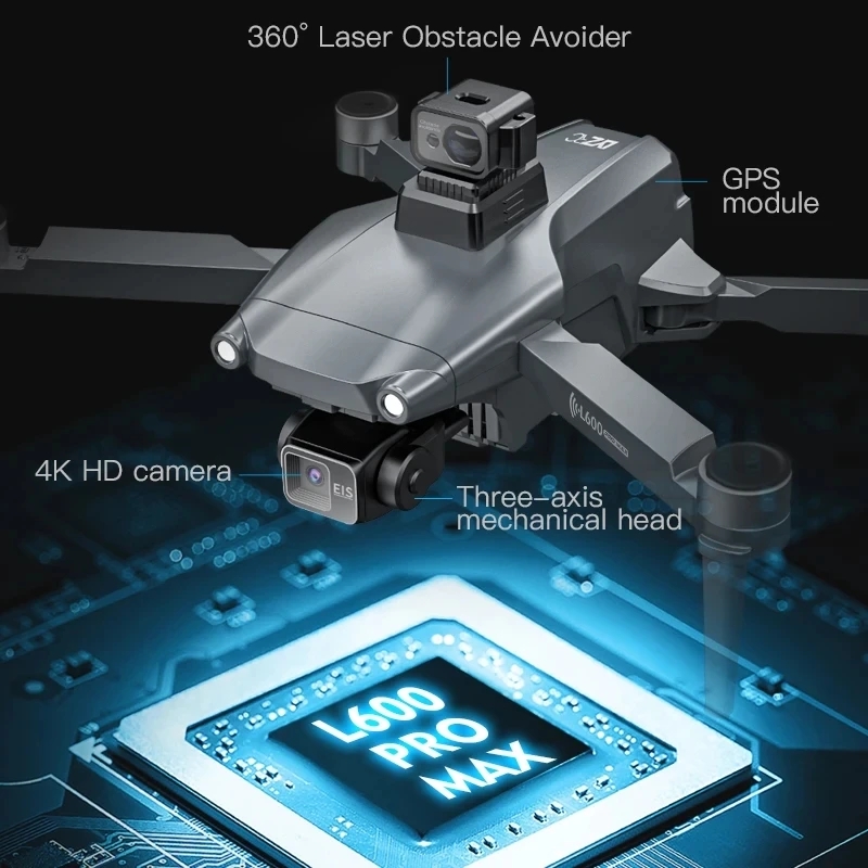 L600 PRO MAX GPS Дрон Професси – обзор и цена Drone Kit Professional